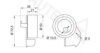 AUTEX 641628 Tensioner Pulley, timing belt